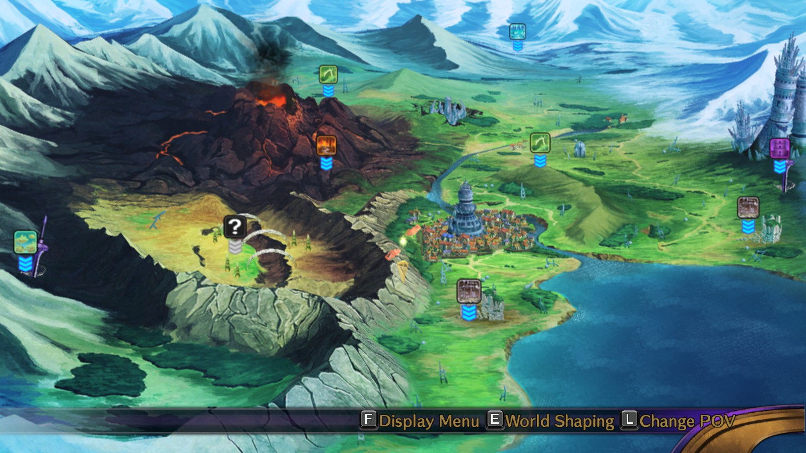 The shaping of the world. Tales of Zestiria Map. Tales of Zestiria карта. Tales of Zestiria World Map.