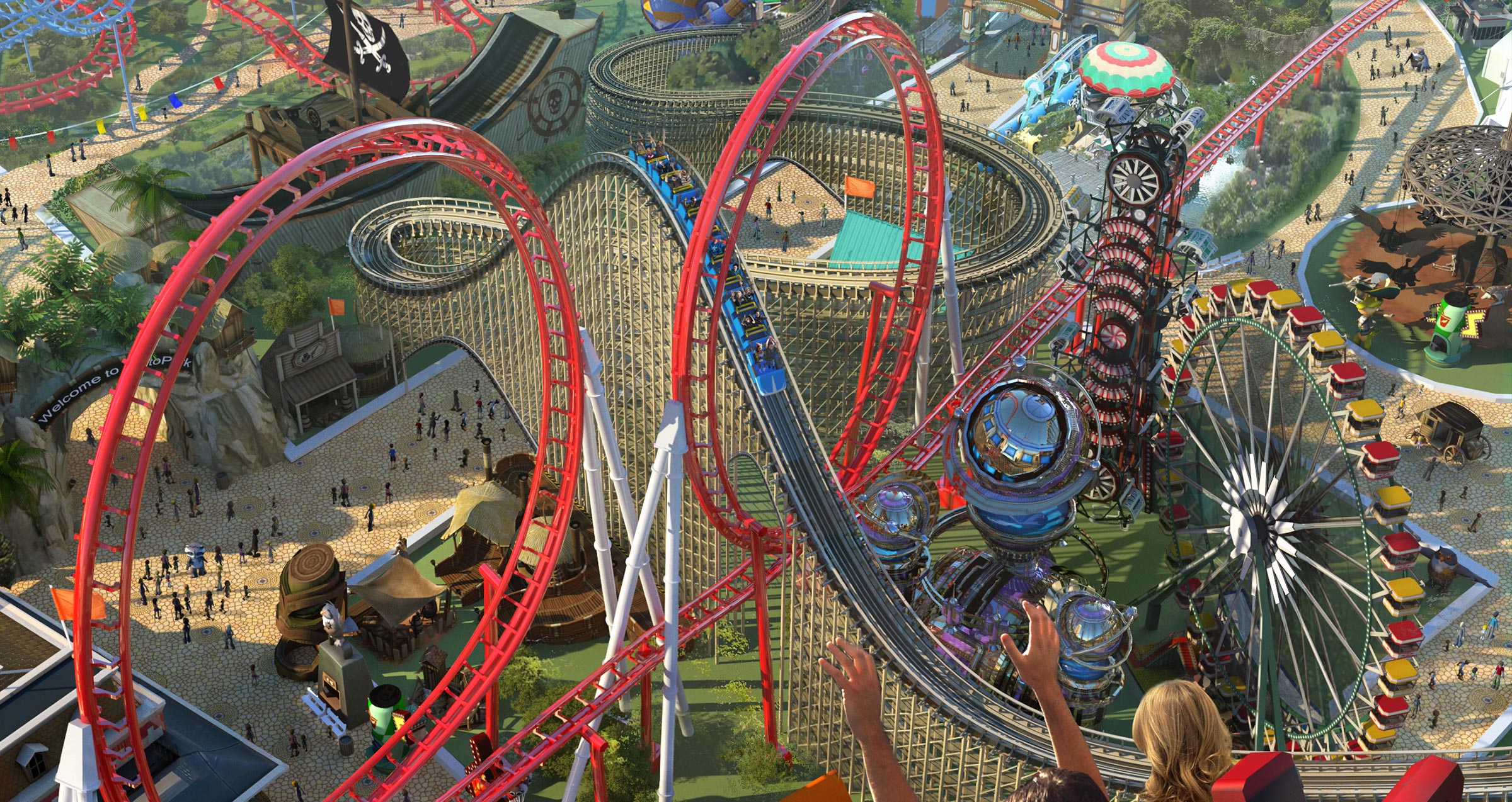 Американские горки для очков. Аттракционов Rollercoaster. Rollercoaster Tycoon World 2016. Игра на Xbox американские горки. Weekend World– Rollercoaster.