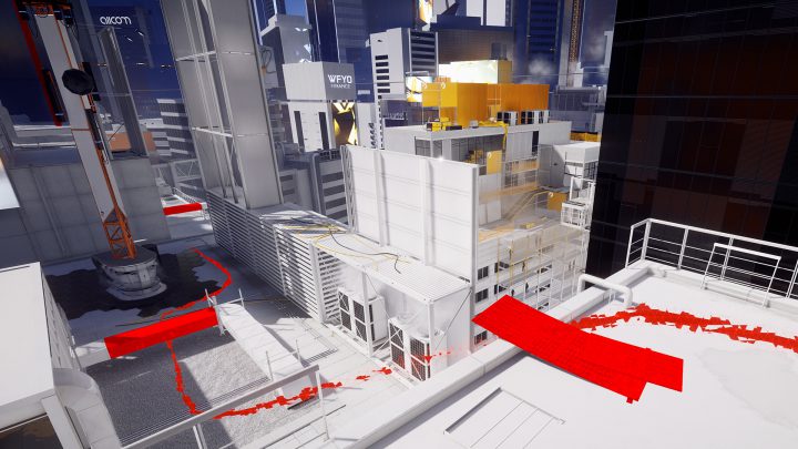 Как включить зрение бегущего в mirrors edge