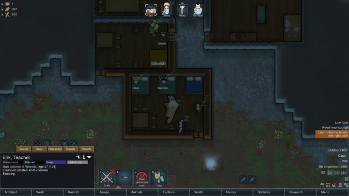 Пользовательские сценарии rimworld