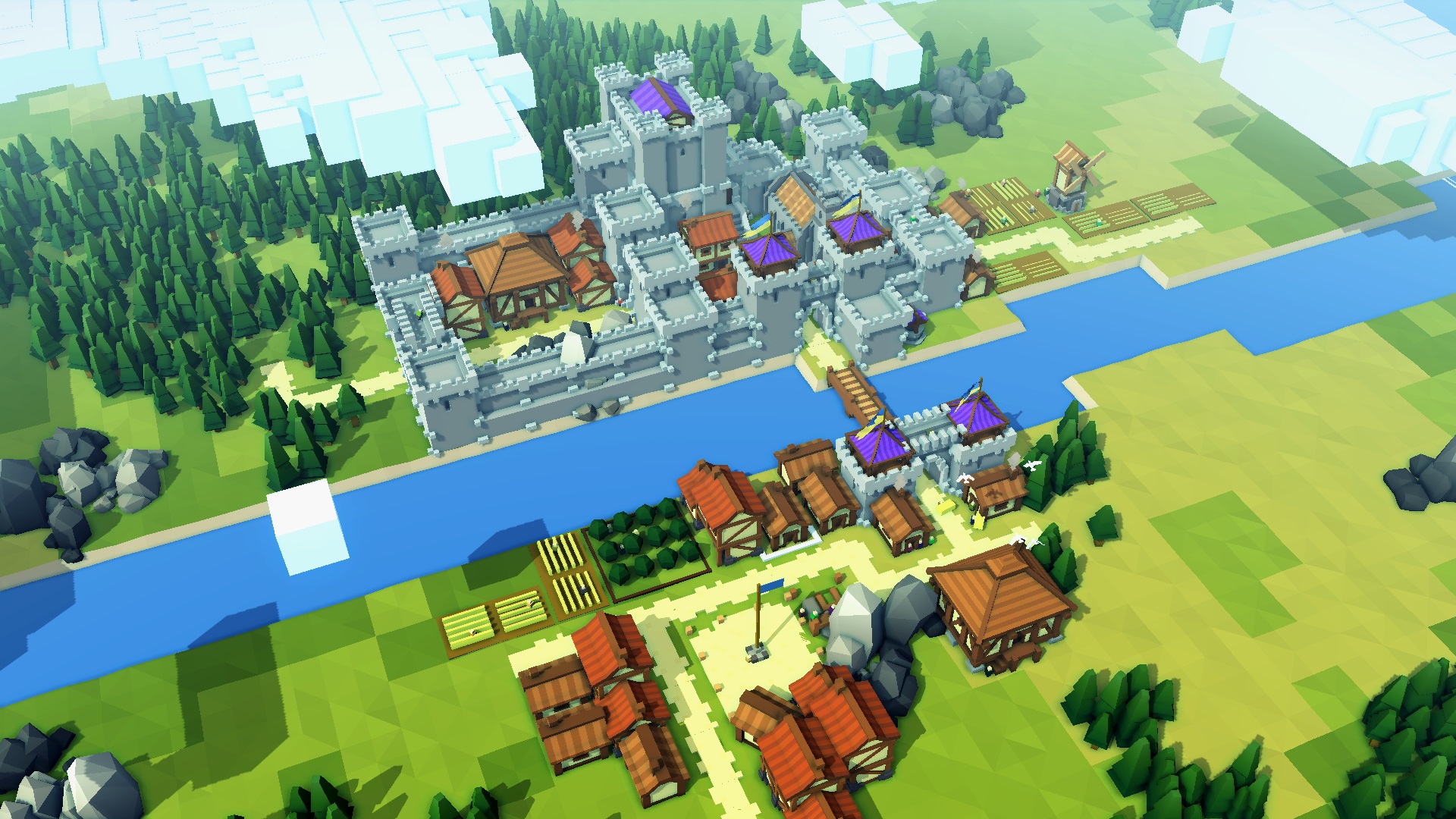 Kingdoms & Castles – симулятор управления деревней в стиле «лоу-поли» -  ProGamer.Ru