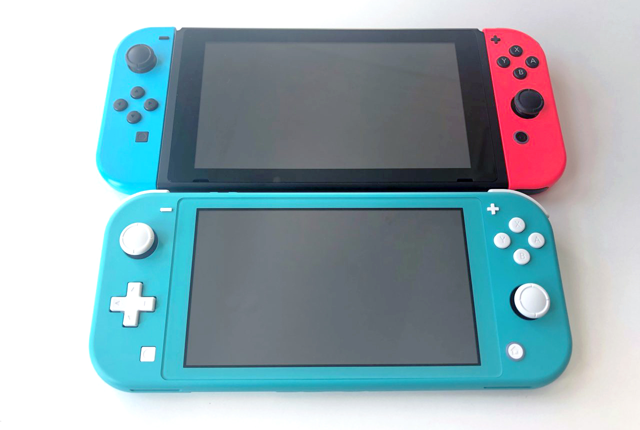 Nintendo switch lite фото